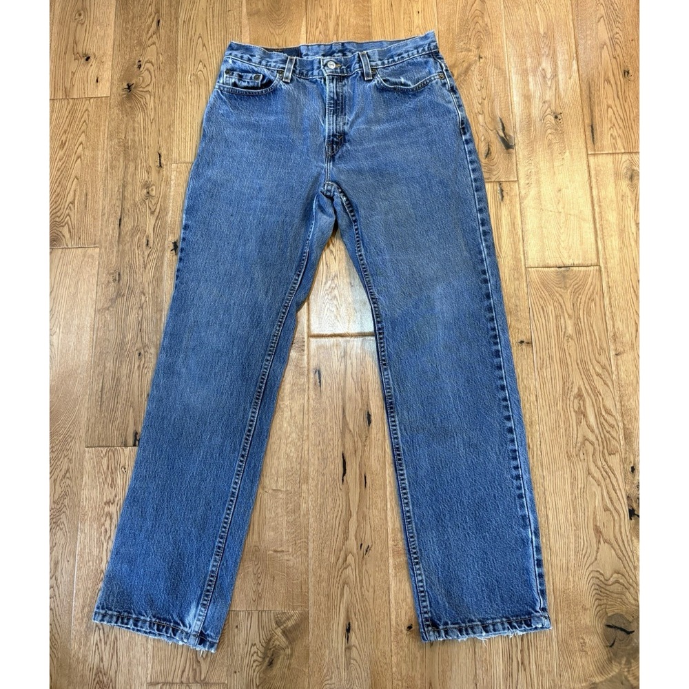 Levi's Women's 505 Low Rise Straight Leg Jeans Made In USA Size 12